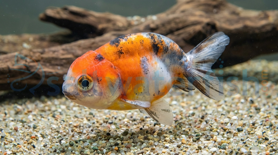 Calico Ranchu Goldfish