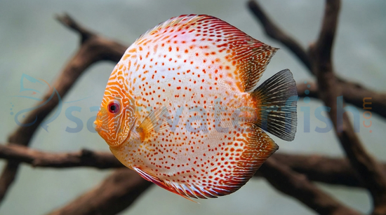 Scorpion Blue Albino Discus