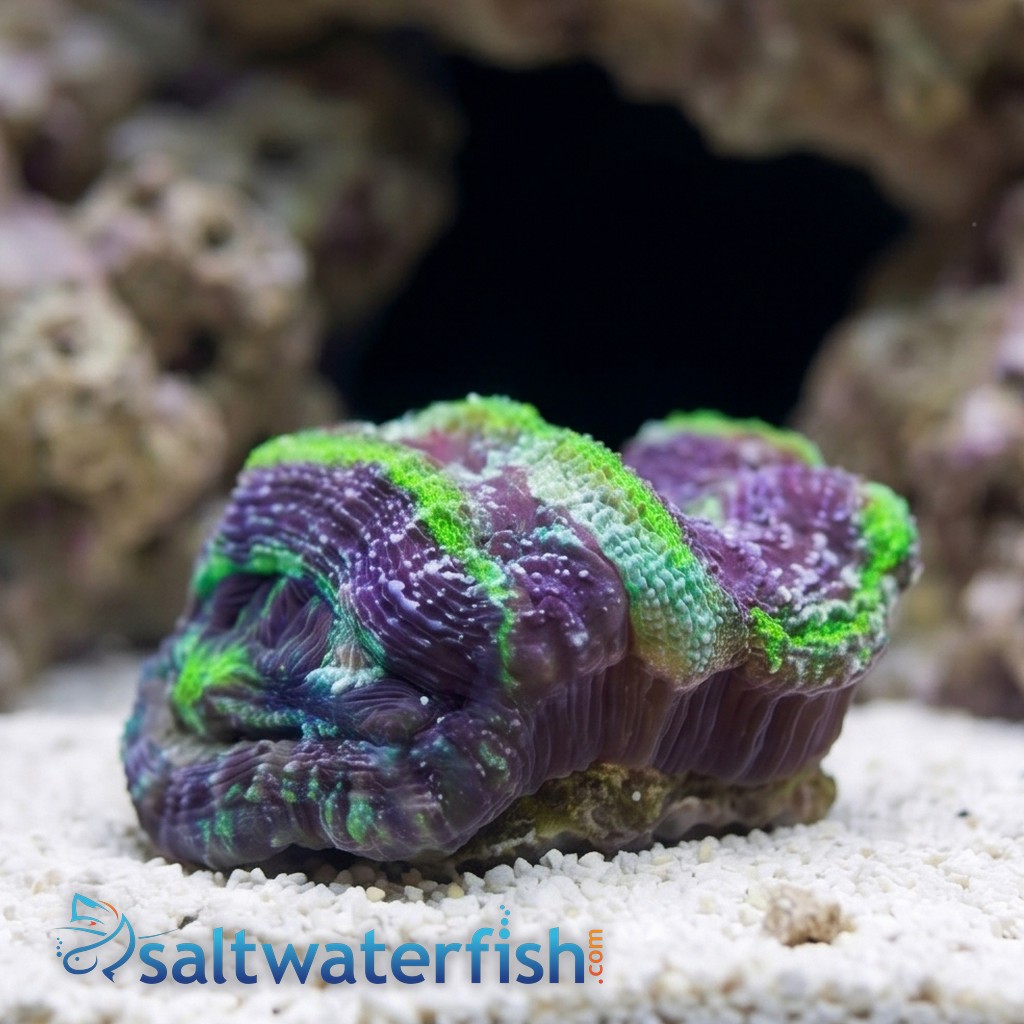 Acan Bowerbanki : Green W/ Purple Ring - Australia