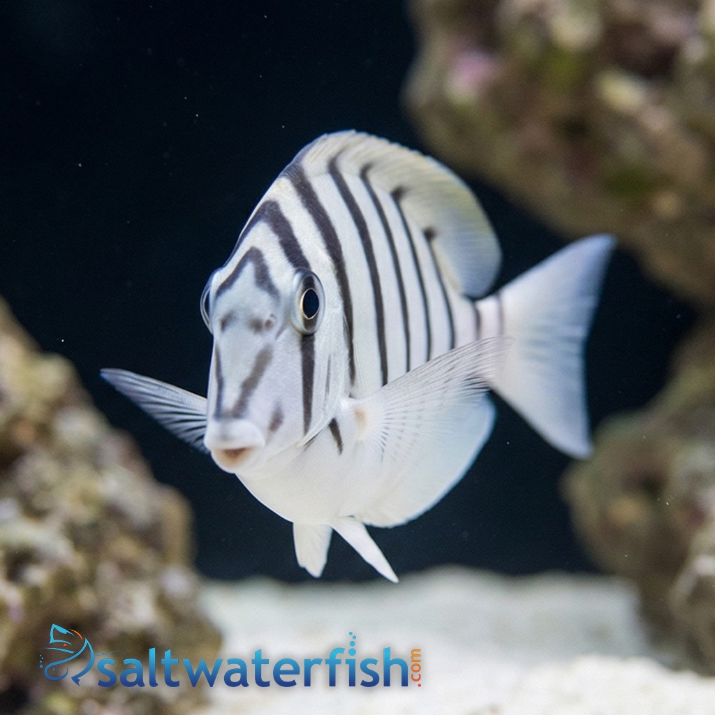 Black-Barred Zebra Tang - Red Sea