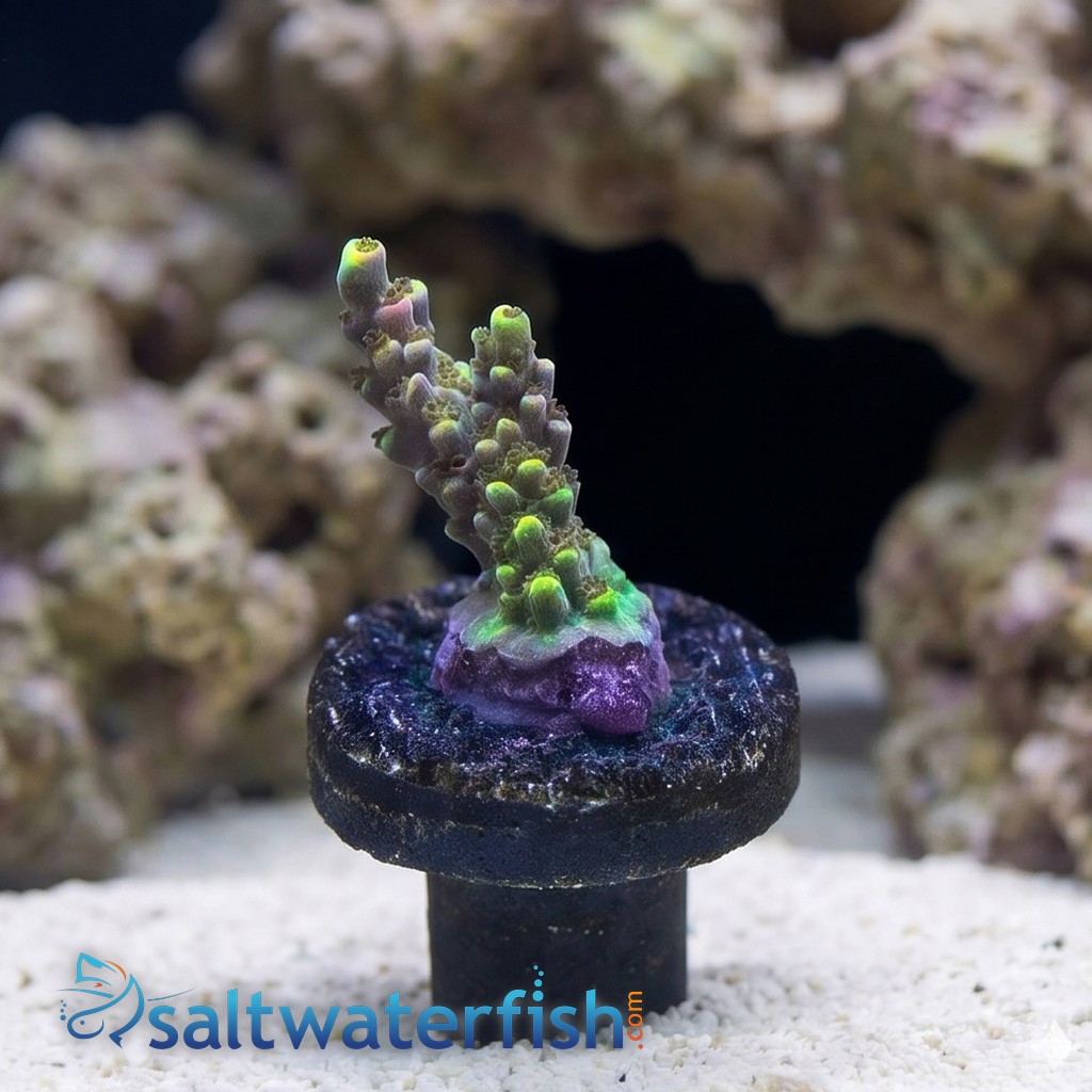 Acropora Coral : Fruity Pebbles - Aquacultured