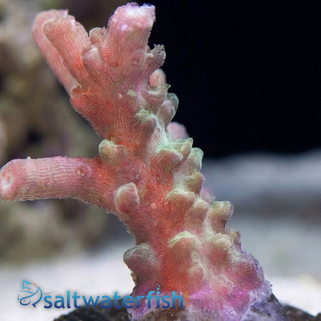 Acropora Coral : Bubblebath Unicorn - Aquacultured