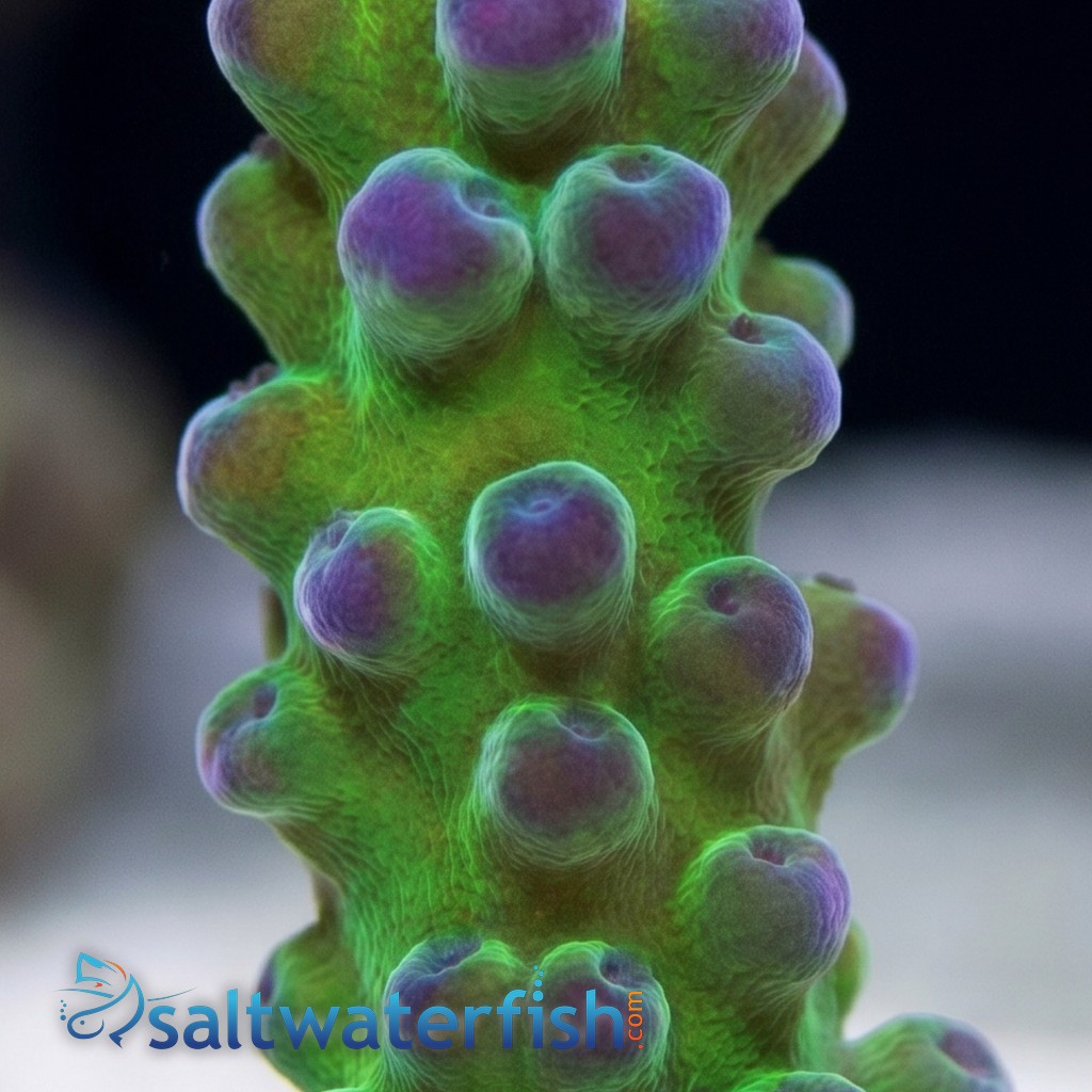 Acropora Austera: Yellow Tip - Aquacultured