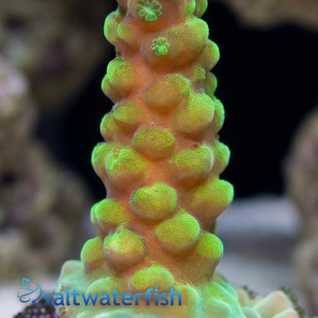 Acropora Austera: Yellow - Aquacultured