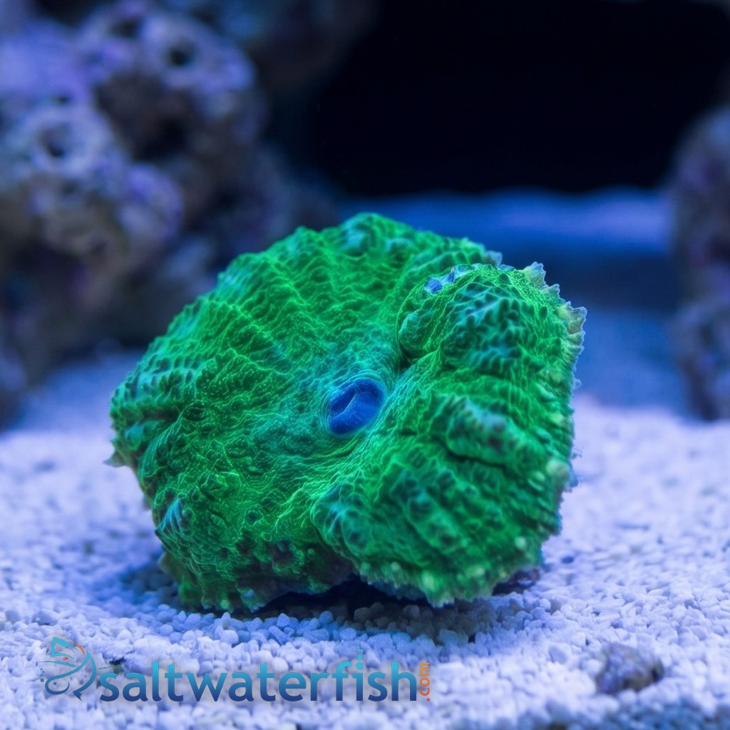 Mushroom Coral: Green - Central Pacific