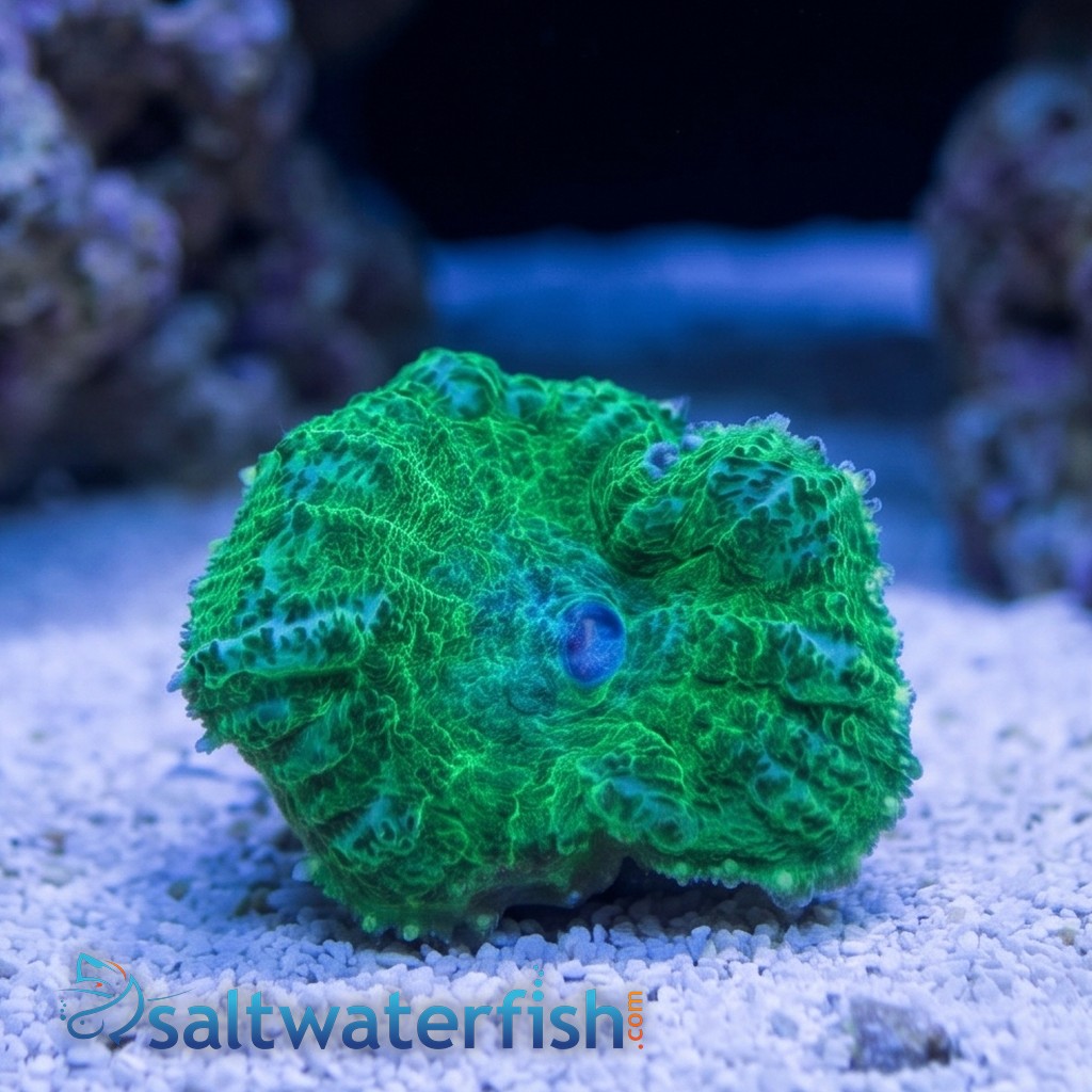 Mushroom Coral: Green - Central Pacific