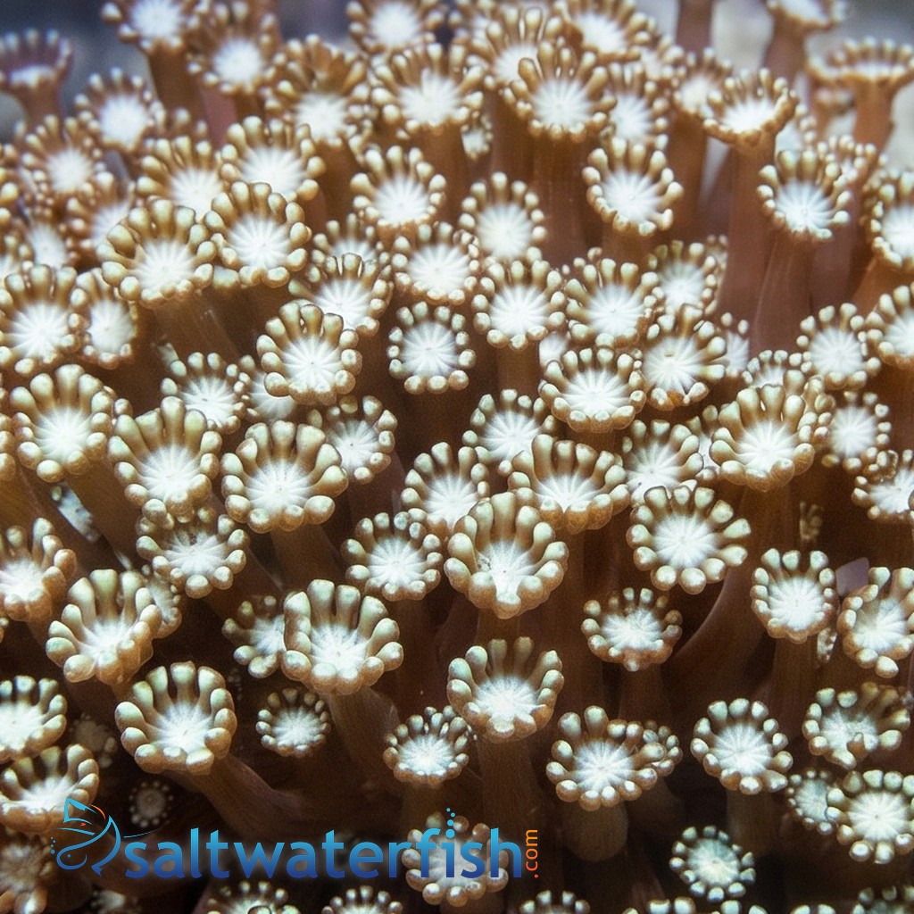 Alveopora Coral: Branching - Aquacultured