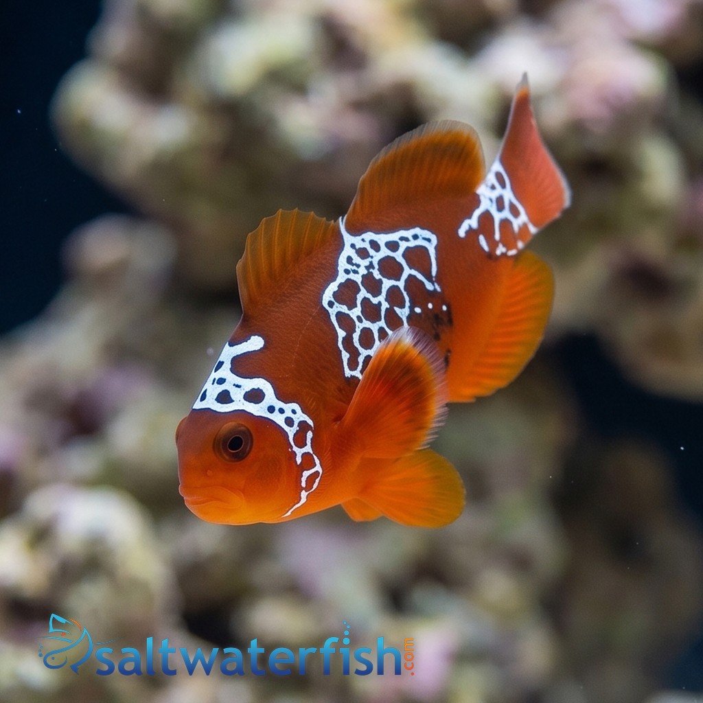 Lightning Maroon Clownfish
