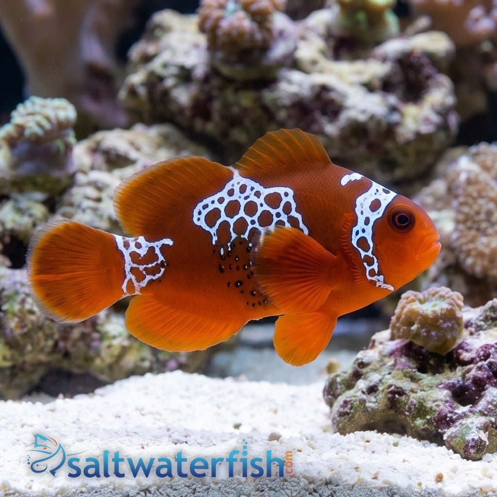 Lightning Maroon Clownfish