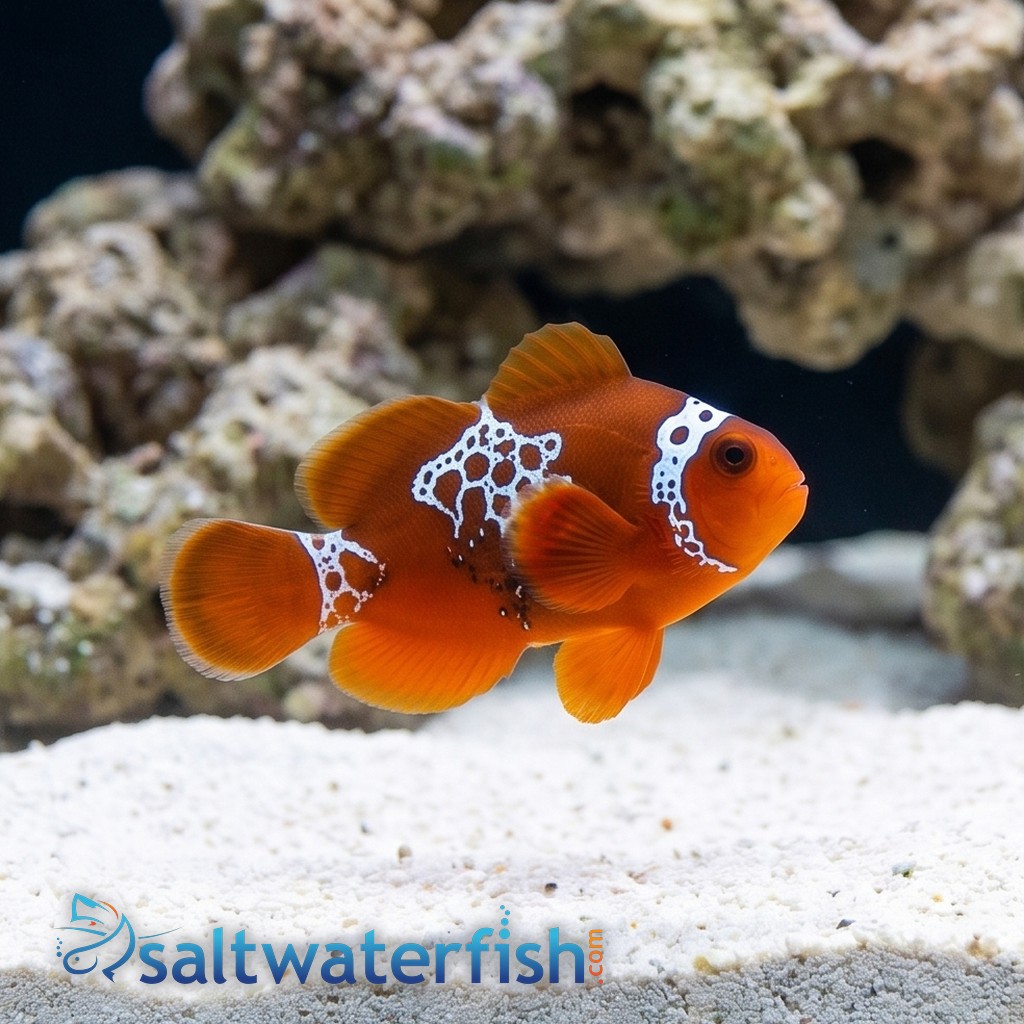 Lightning Maroon Clownfish