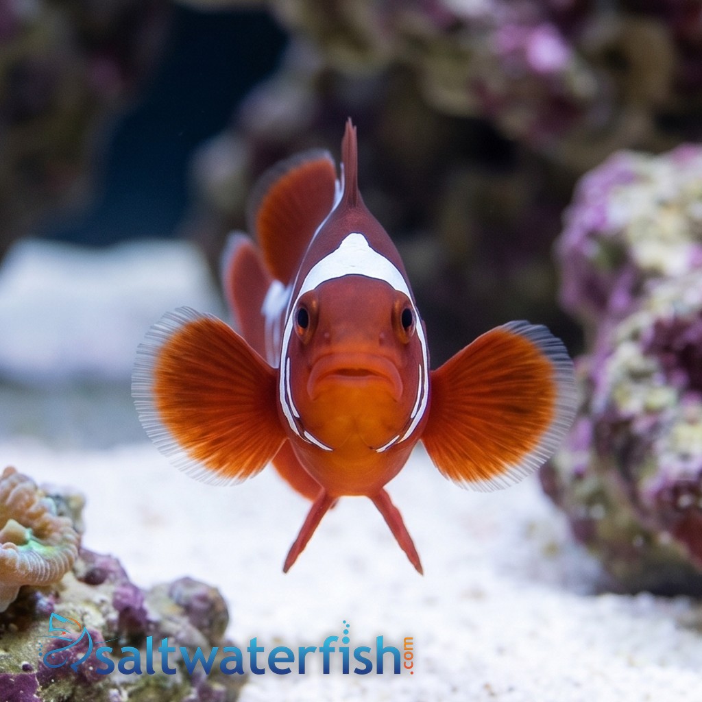 Gold X Lightning Maroon Clownfish
