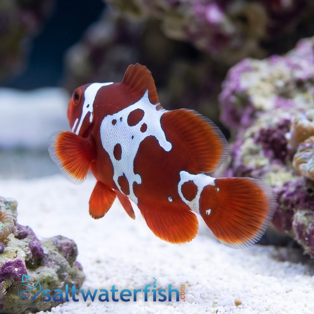 Gold X Lightning Maroon Clownfish