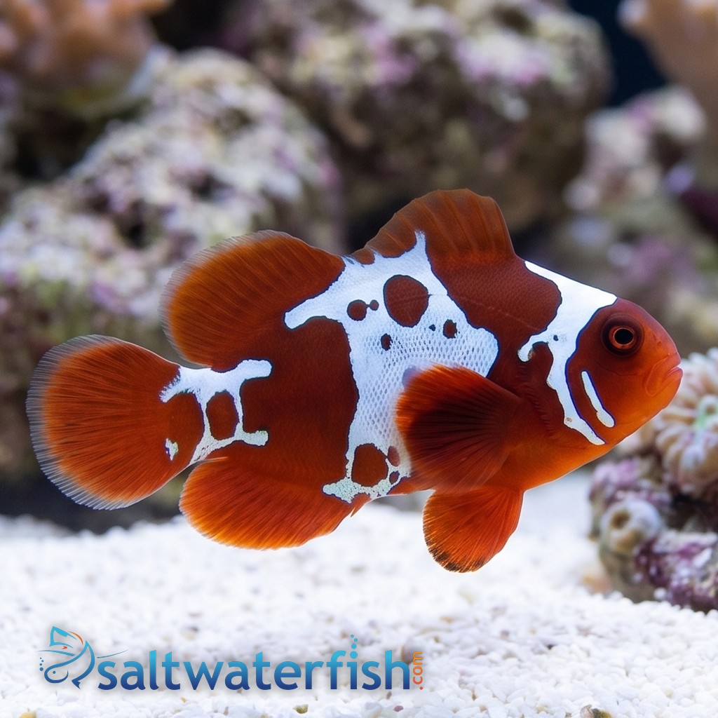 Gold X Lightning Maroon Clownfish