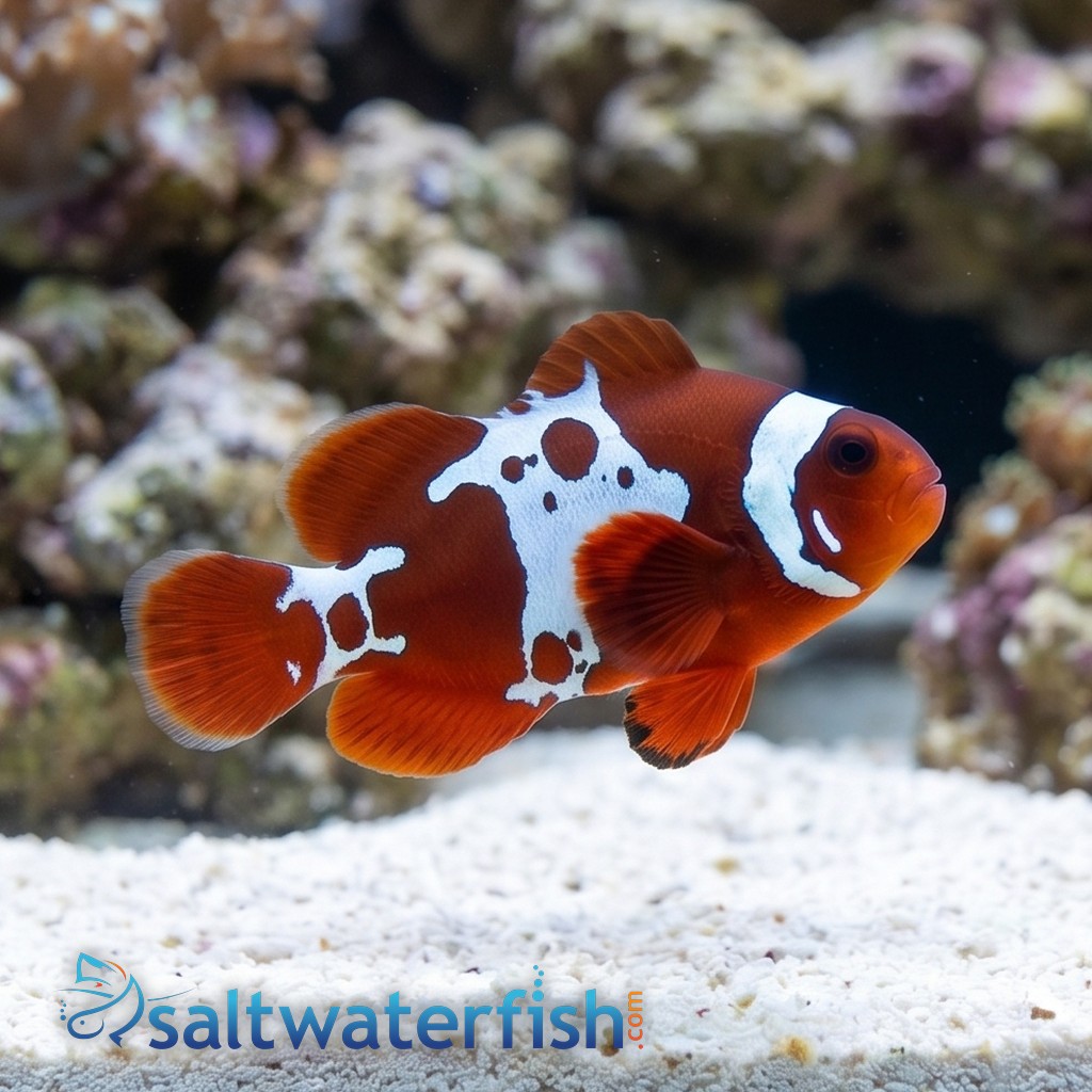 Gold X Lightning Maroon Clownfish