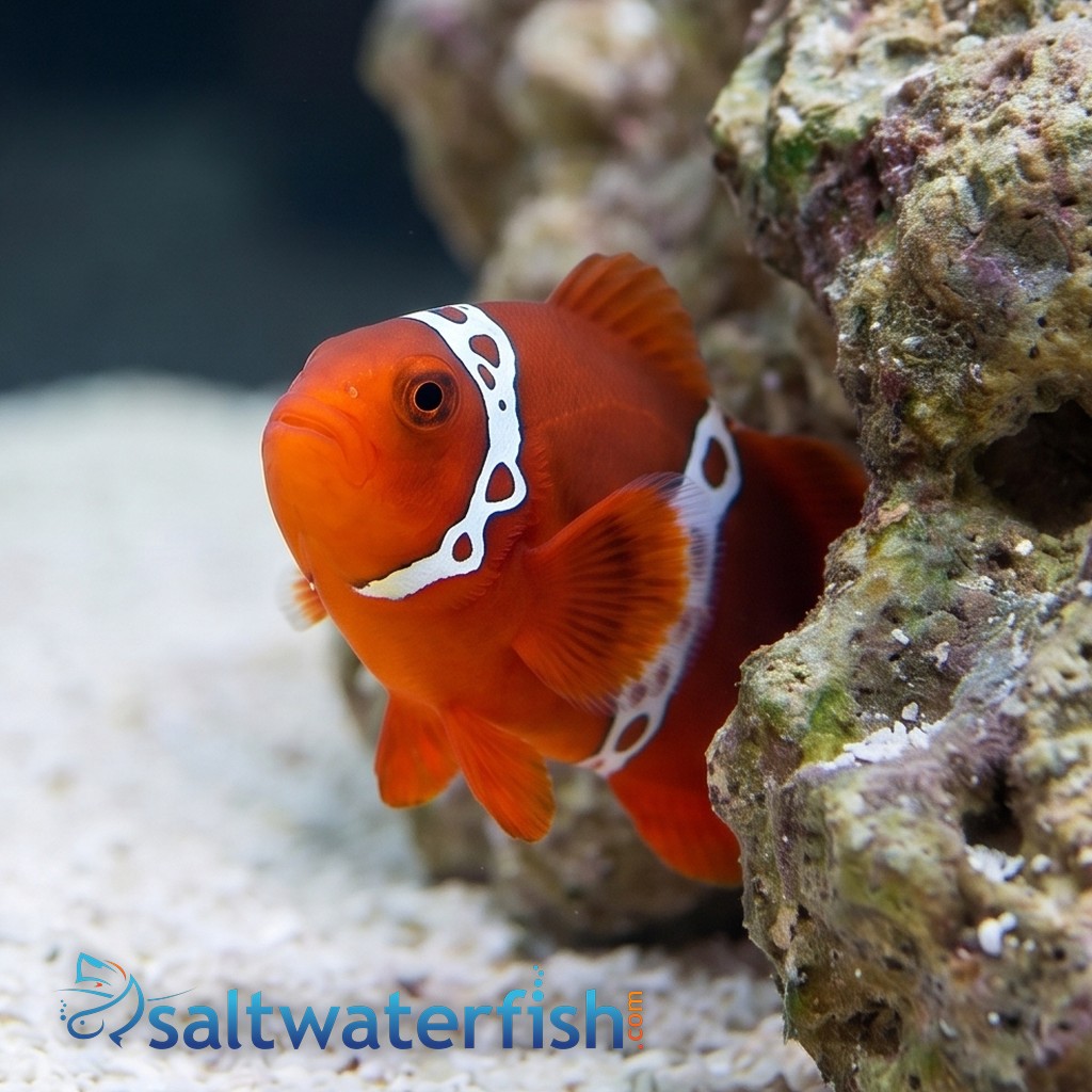 Thunder Maroon Clownfish - Captive Bred