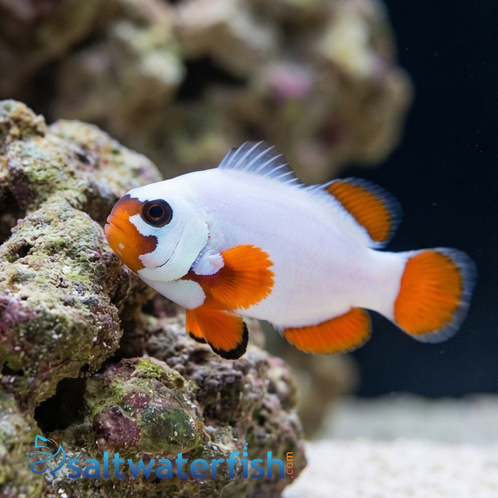 Gold Nugget Maroon Clownfish - Captive Bred