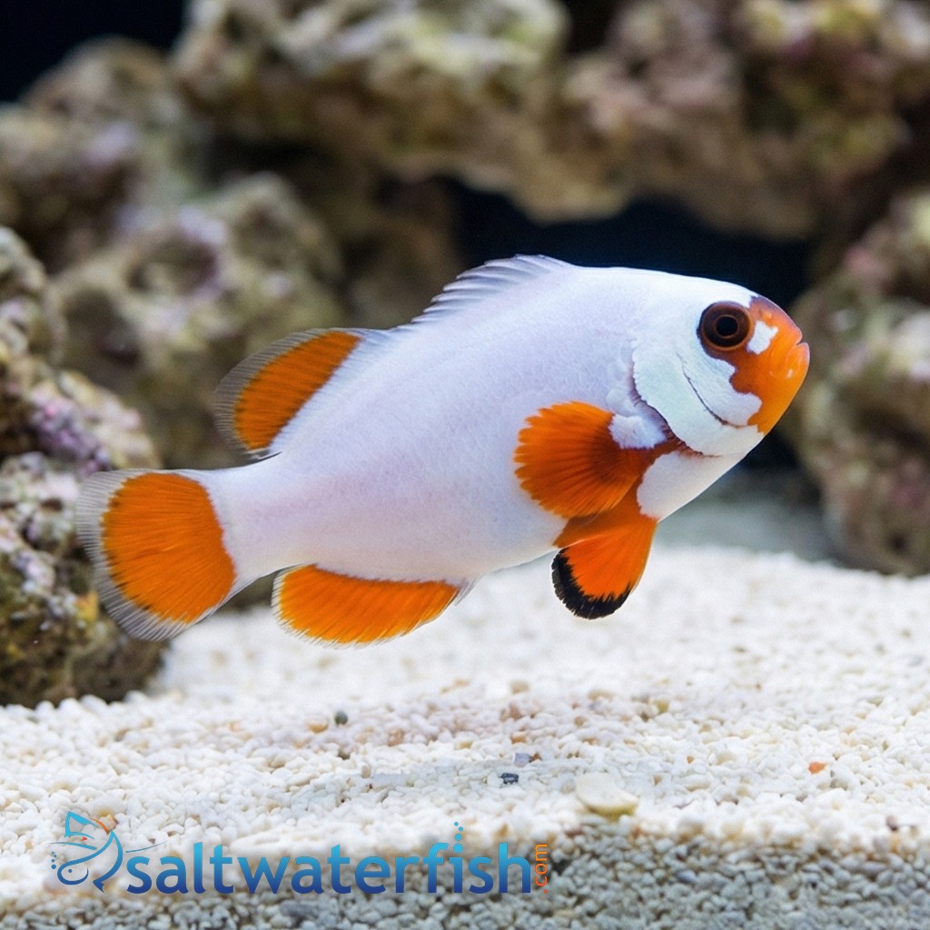 Gold Nugget Maroon Clownfish - Captive Bred