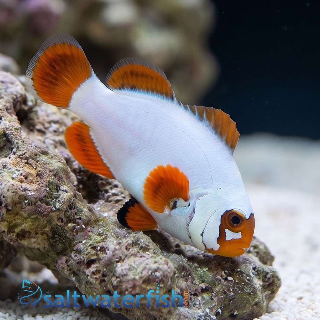 Gold Nugget Maroon Clownfish - Captive Bred