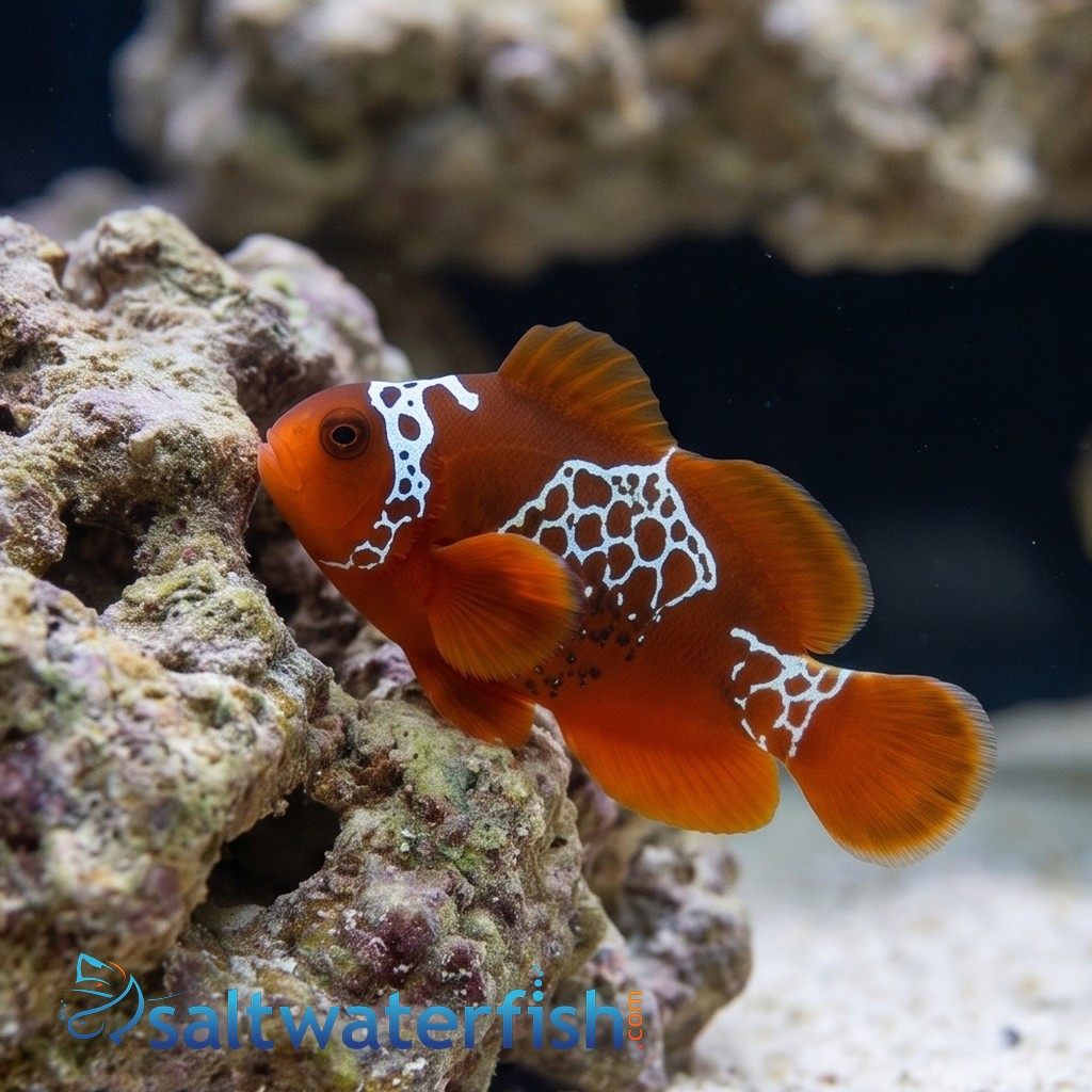 Lightning Maroon Clownfish - Aquacultured