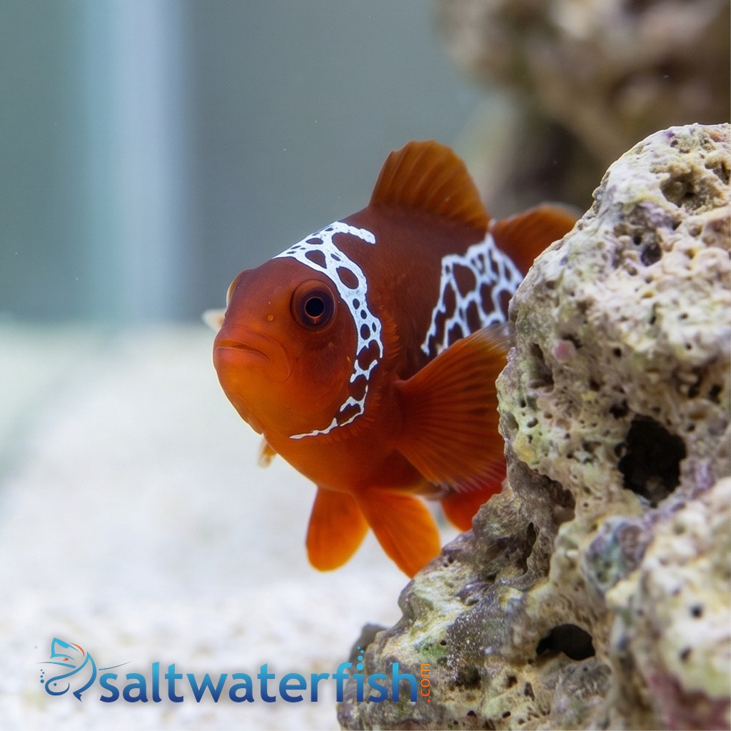 Lightning Maroon Clownfish - Aquacultured