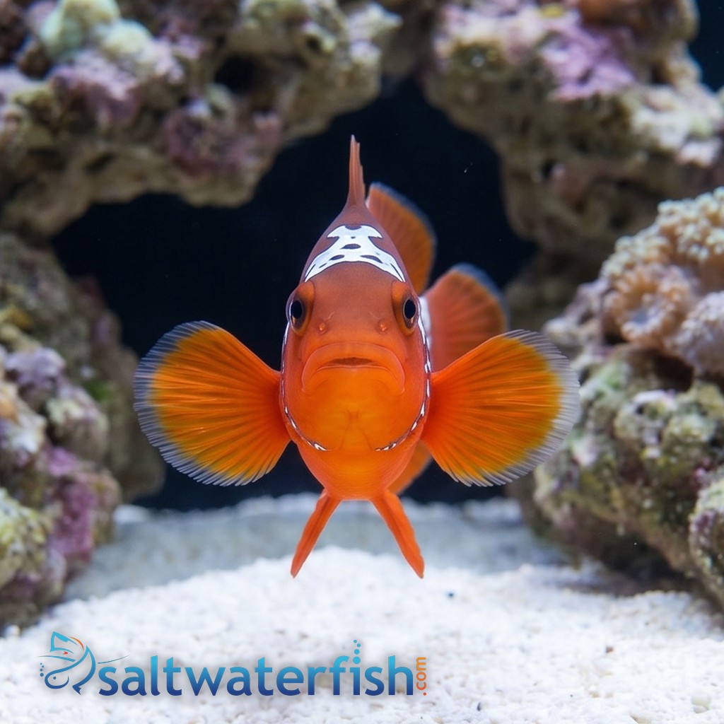 Lightning Maroon Clownfish