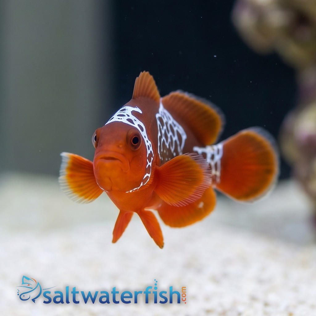 Lightning Maroon Clownfish