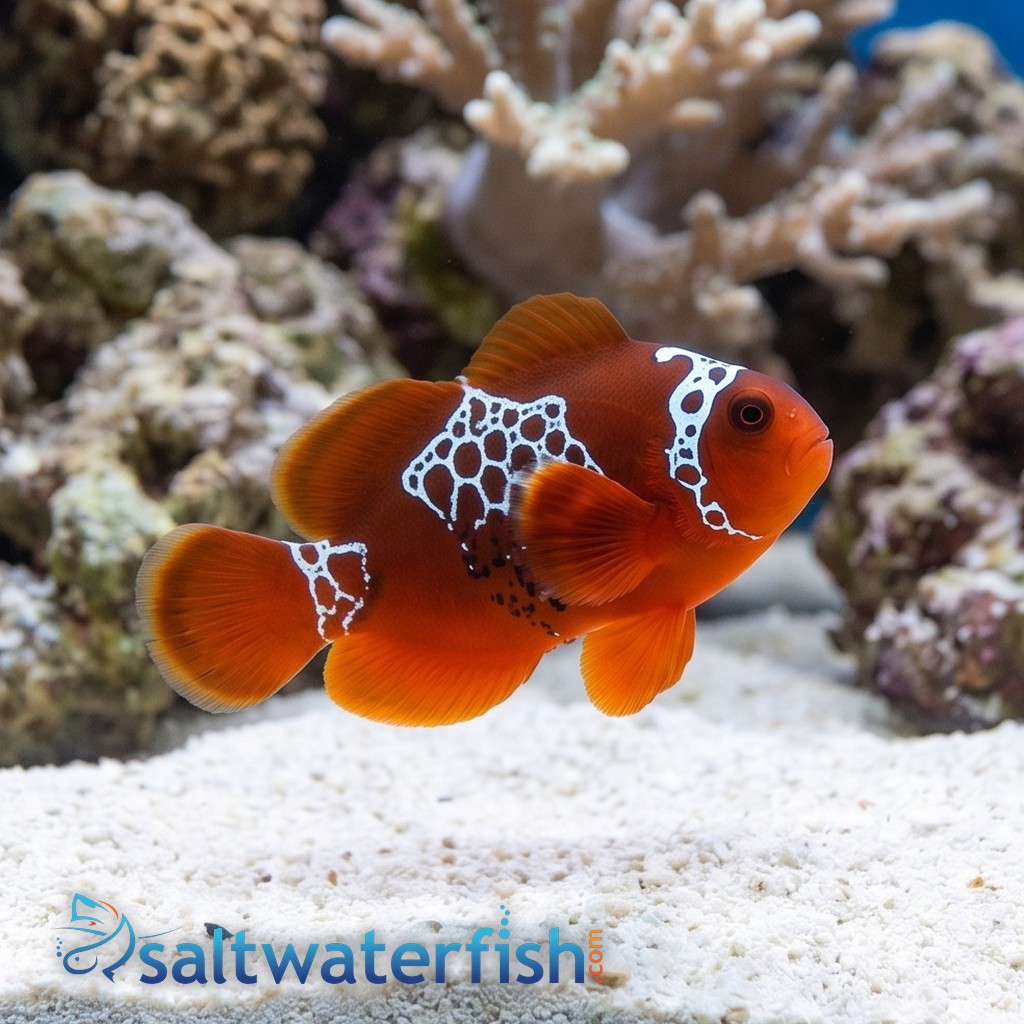 Lightning Maroon Clownfish