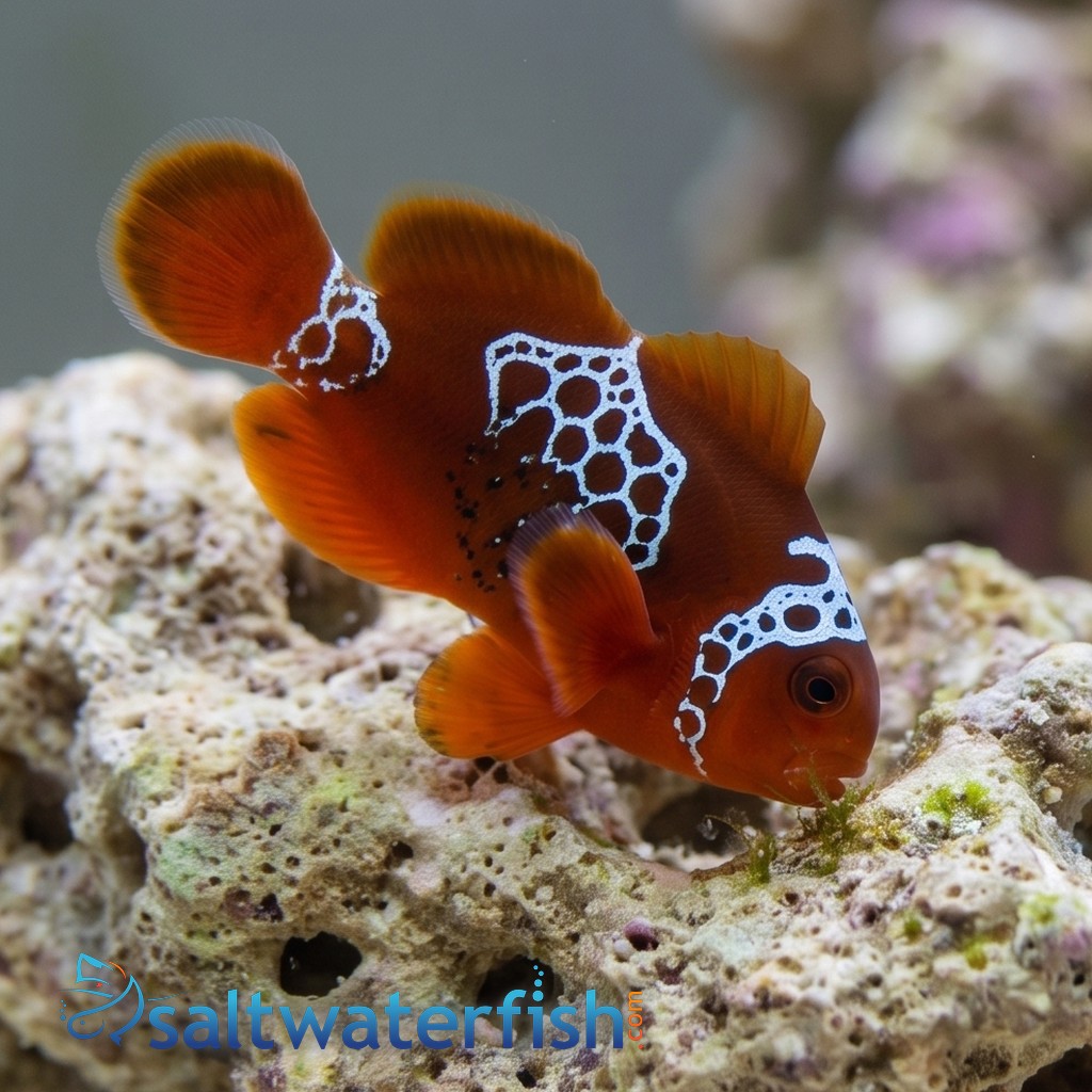 Lightning Maroon Clownfish