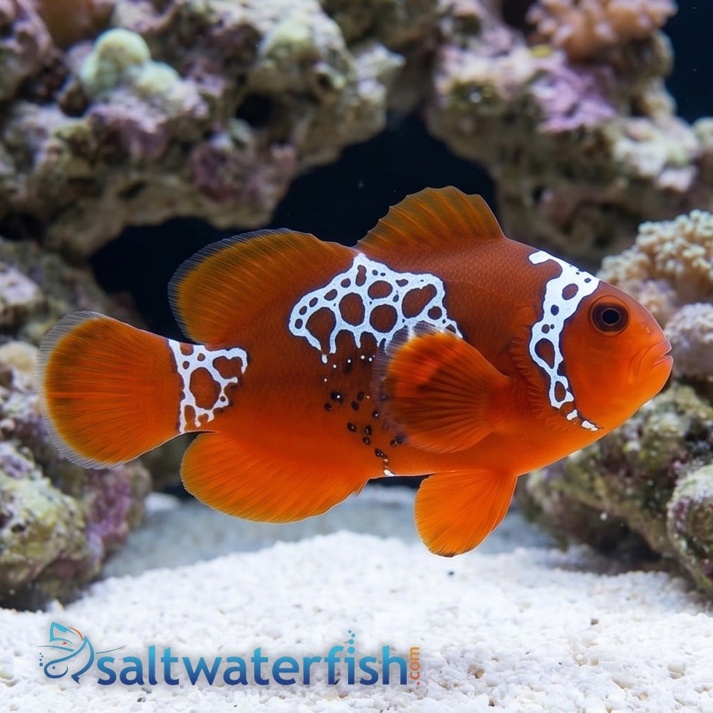 Lightning Maroon Clownfish