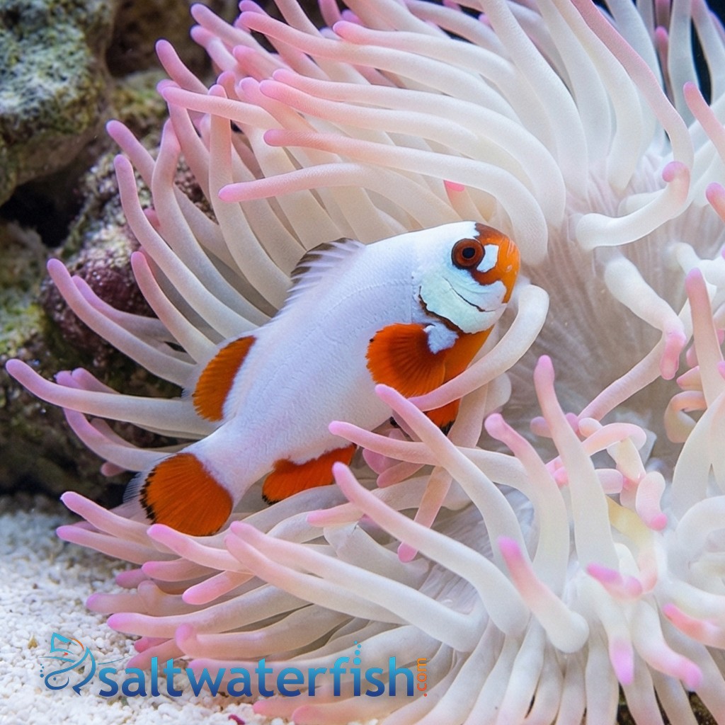 Gold Nugget Maroon Clownfish - Captive Bred