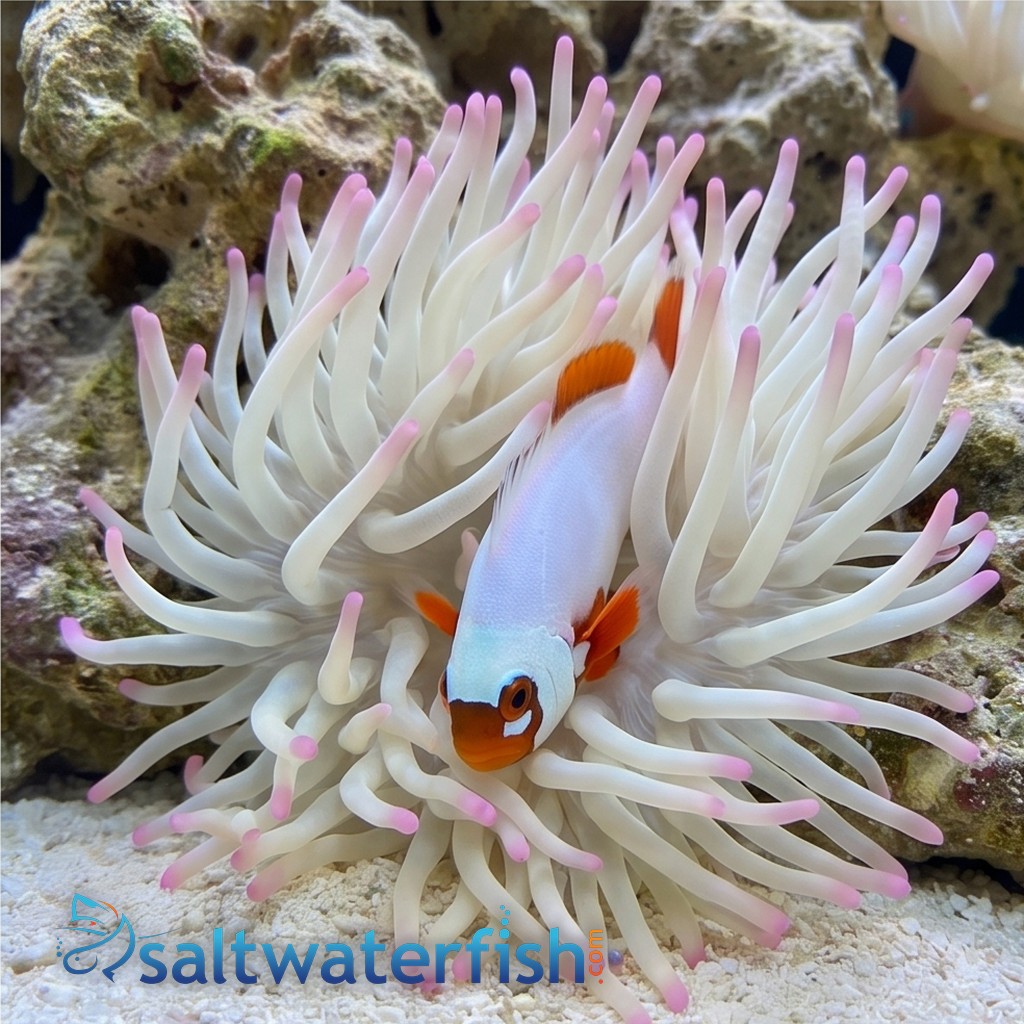 Gold Nugget Maroon Clownfish - Captive Bred