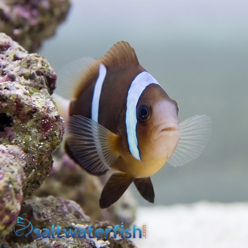 Blue Stripe Clownfish: Bonded Pair