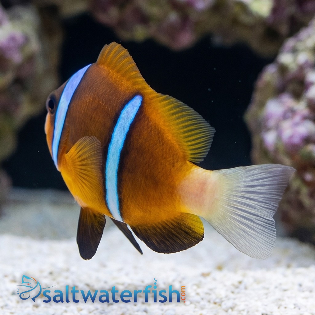 Blue Stripe Clownfish: Bonded Pair