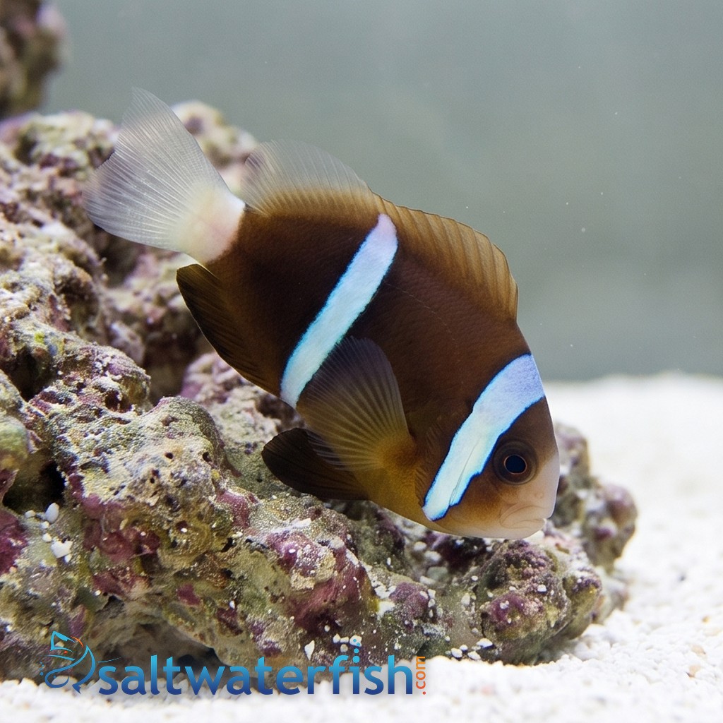 Blue Stripe Clownfish: Bonded Pair