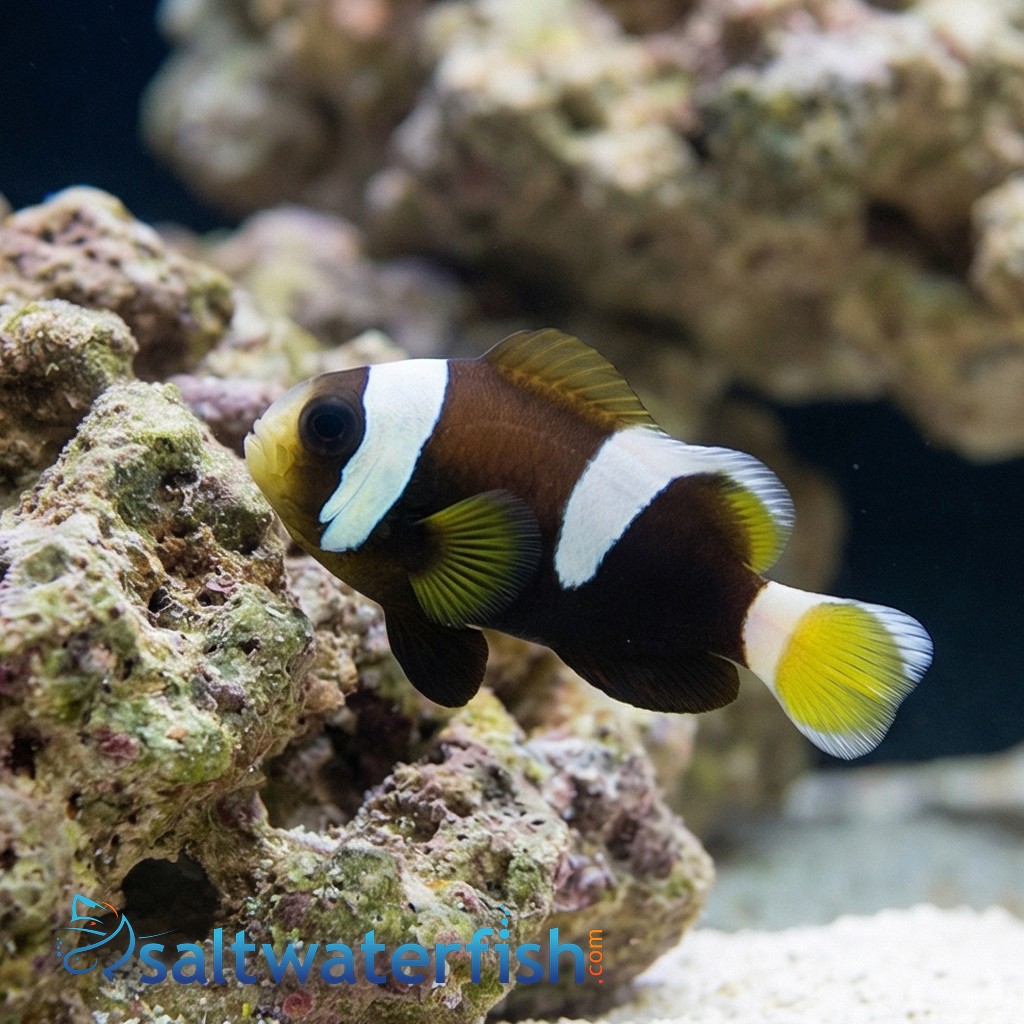 Wide Band Clownfish : Misbar - Captive Bred