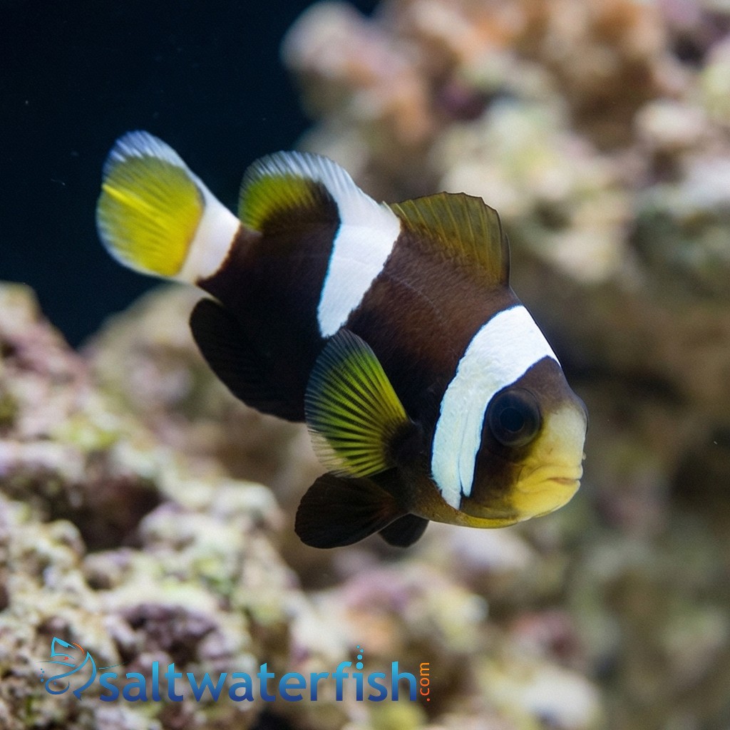 Wide Band Clownfish : Misbar - Captive Bred