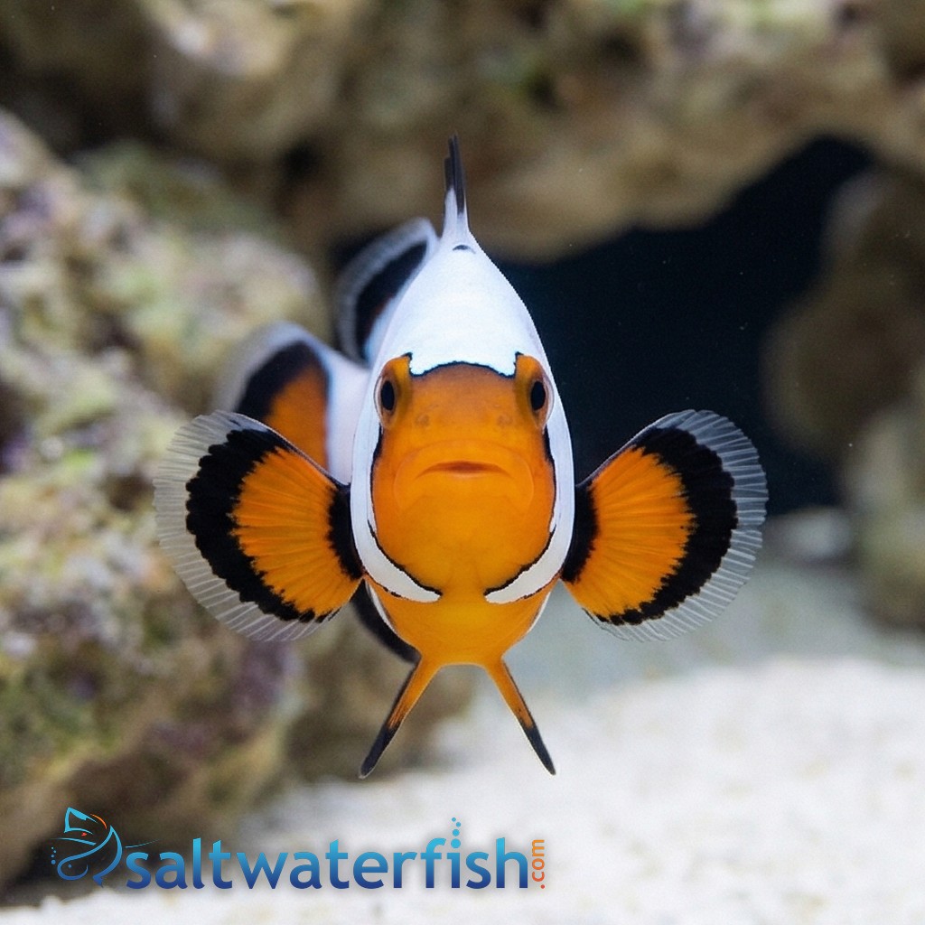 Flurry Snowflake Clownfish - Captive Bred
