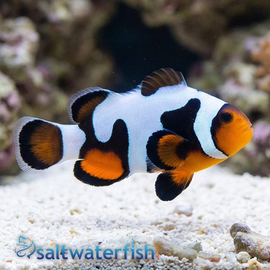 MochaVinci Ocellaris Clownfish: Grade A - Captive Bred