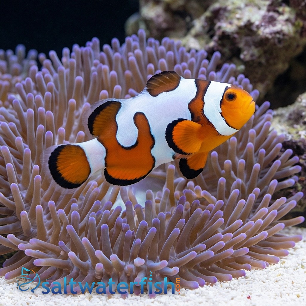 Ocellaris Clownfish DaVinci Grade A - Captive Bred