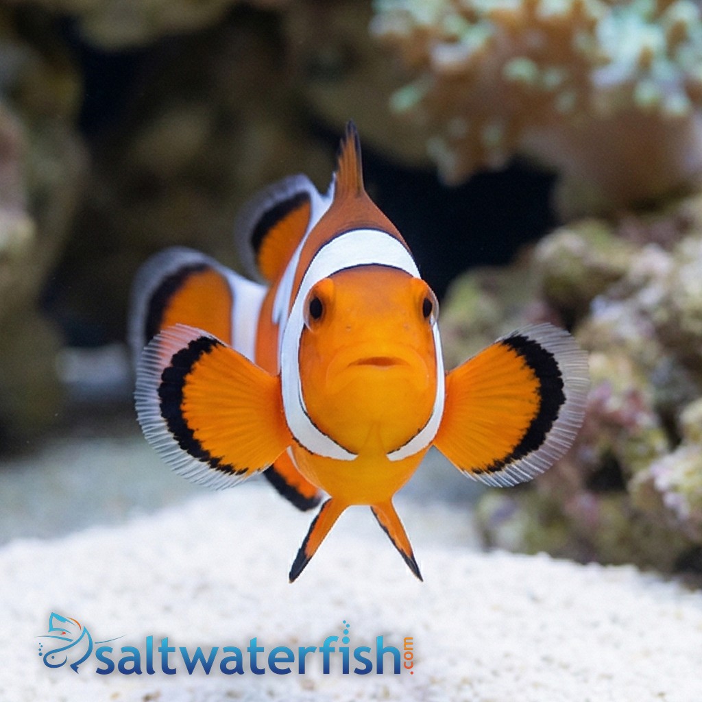 Ocellaris Clownfish DaVinci Grade B - Captive Bred