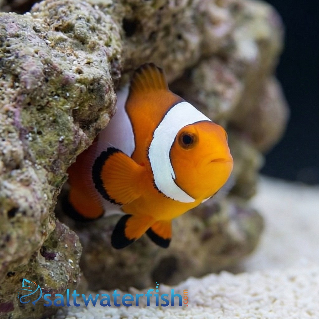 Ocellaris Clownfish DaVinci Grade B - Captive Bred