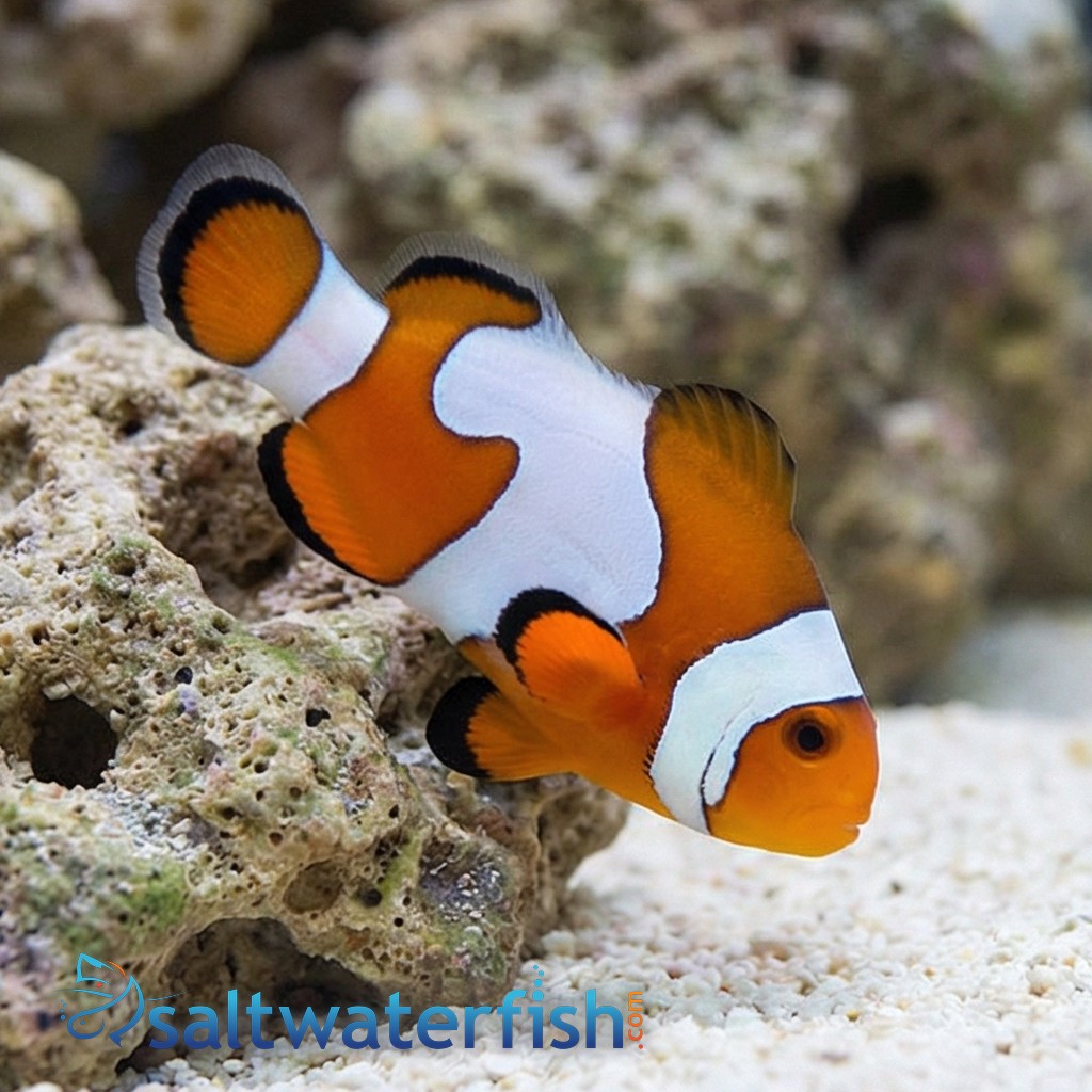 Ocellaris Clownfish DaVinci Grade B - Captive Bred
