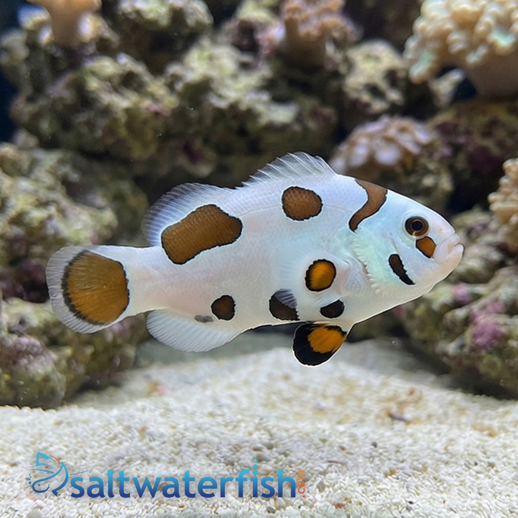Mocha Storm Clownfish - Aquacultured