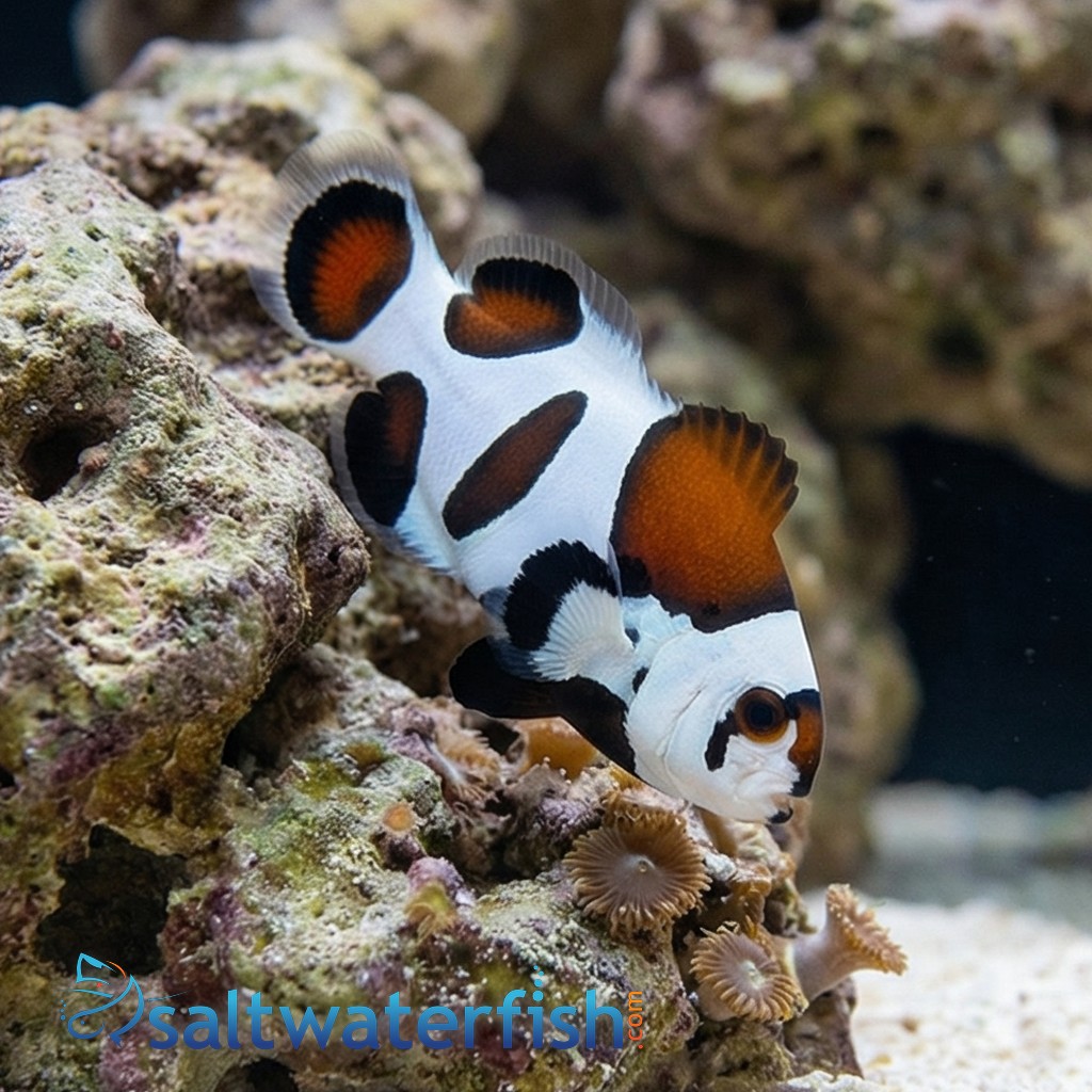 Mocha Storm Clownfish - Aquacultured