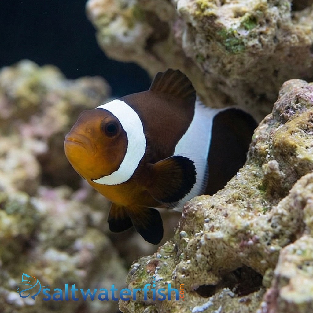 Black & White Ocellaris Clownfish - Captive Bred
