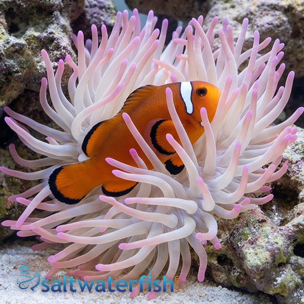 Nearly Naked Clownfish With Dots Captive-Bred