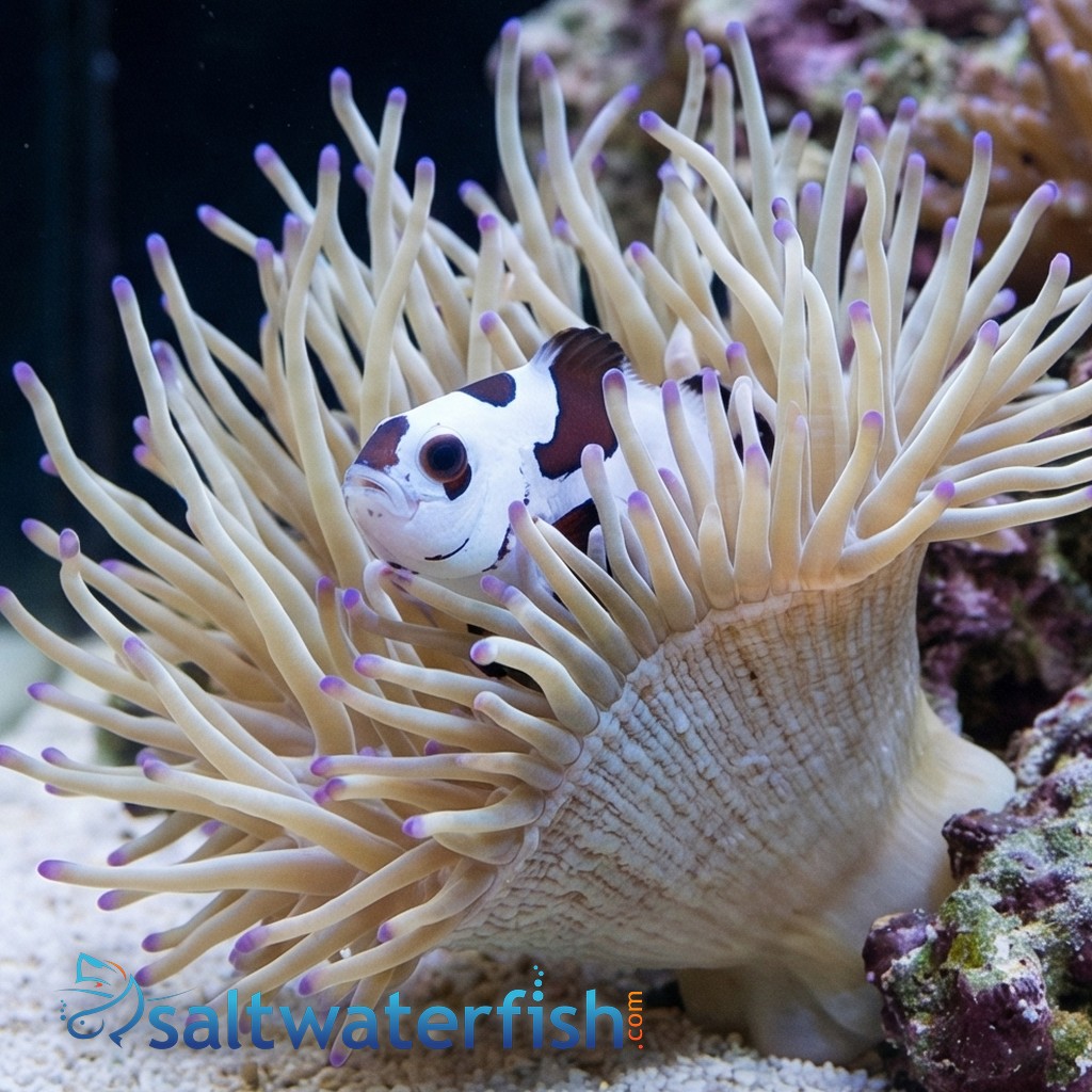 Black Storm Clownfish - Captive Bred