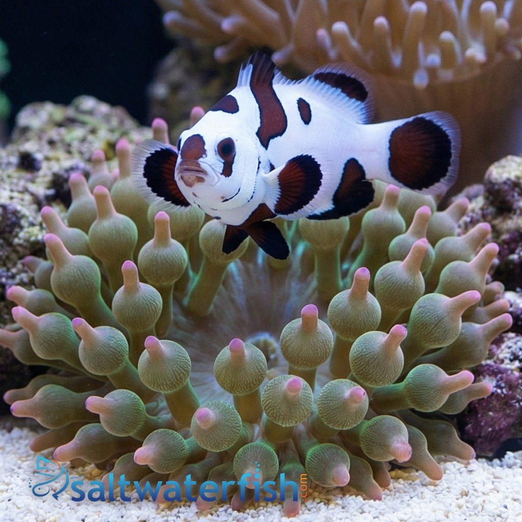 Black Storm Clownfish - Captive Bred