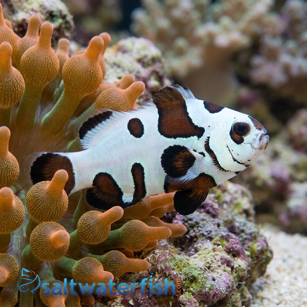 Black Storm Clownfish - Captive Bred