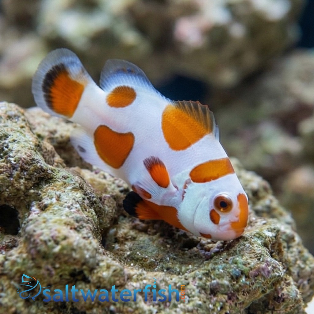 Tangerine Albino Storm Ocellaris - Captive Bred